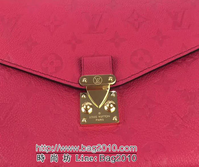 路易威登LV頂級原單 Pochette Metis手袋 M41487桃紅色斜挎包 YDH1600